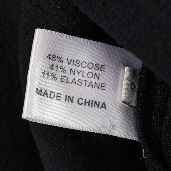 Proenza Schouler Black Knit Short-Sleeve Mini Dress - Picture 8 of 8